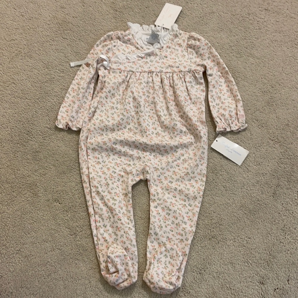 Ralph Lauren pink floral coverall